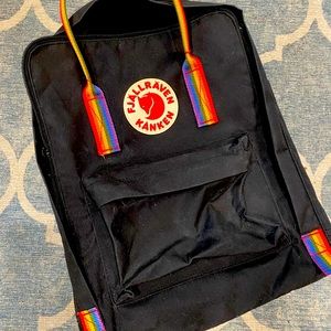Fjallraven Kanken Rainbow Backpack